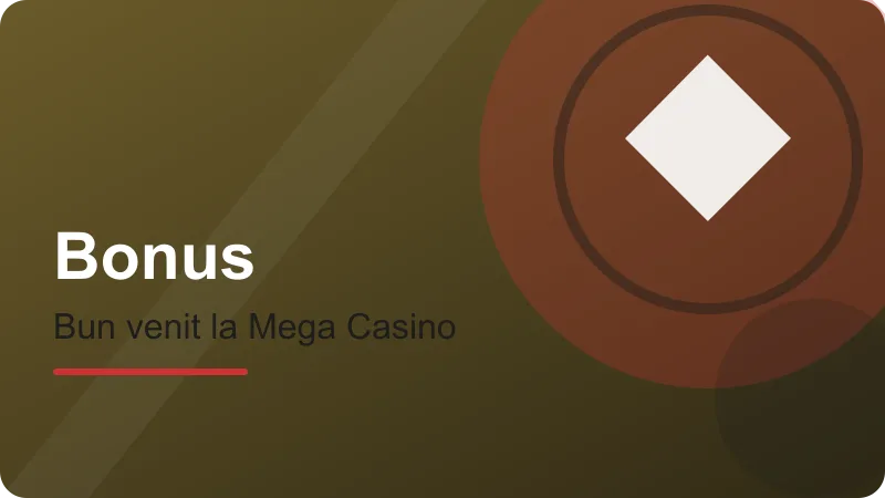 Oferte și condițiile lor – ilustrație pentru secțiunea Mega Casino